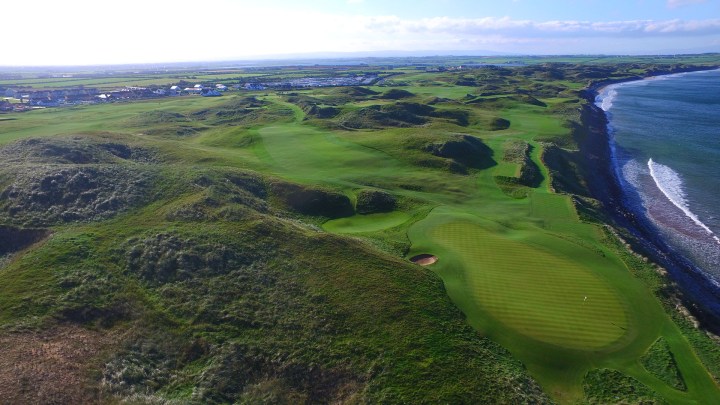 Southwest Ireland golfing by a lake