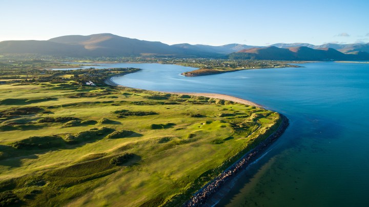 dooks golf course beside the sea